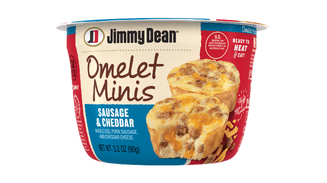 Jimmy Dean Sausage & Cheddar Omelet Minis