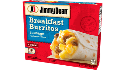 Sausage Breakfast Burritos