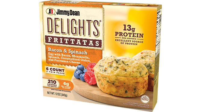 Jimmy Dean Delights Bacon & Spinach Frittata