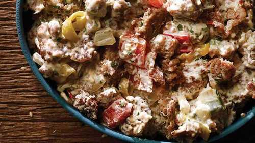 Chunky Fiesta Sausage Dip