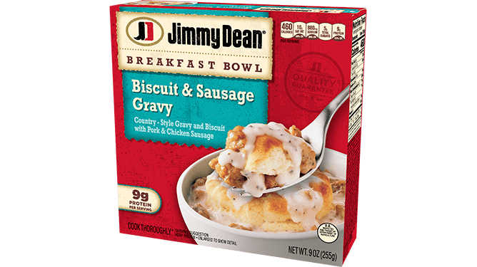 Biscuit & Sausage Gravy Breakfast Bowl