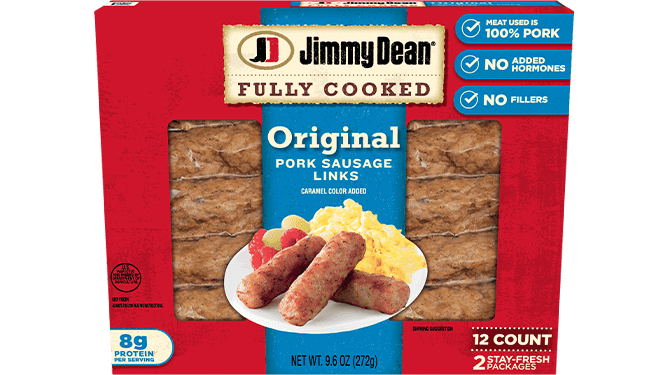 Fully Cooked Original Pork Sausage Links