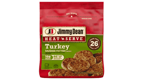 Heat 'n Serve Turkey Sausage Patties