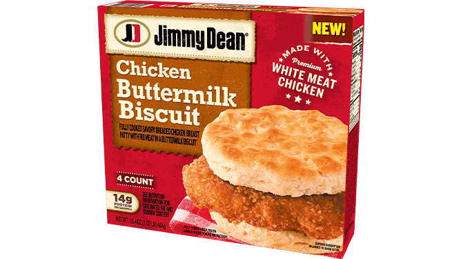 Jimmy Dean Chicken Buttermilk Biscuit Sandwiches