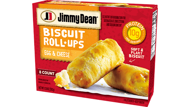 Jimmy Dean Egg & Cheese Biscuit Roll-Ups