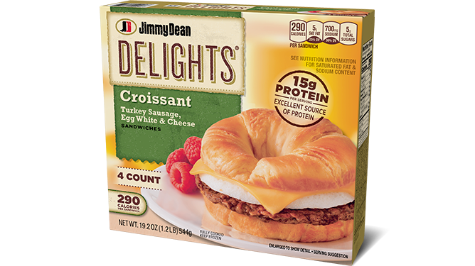 Delights Breakfast Sandwiches Jimmy Dean Brand