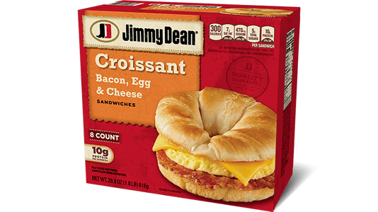 Plant-Based Patty, Egg White & Cheese Croissant | Jimmy Dean® Brand