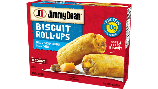 Jimmy Dean Sausage, Egg & Cheese Biscuit Roll-Ups