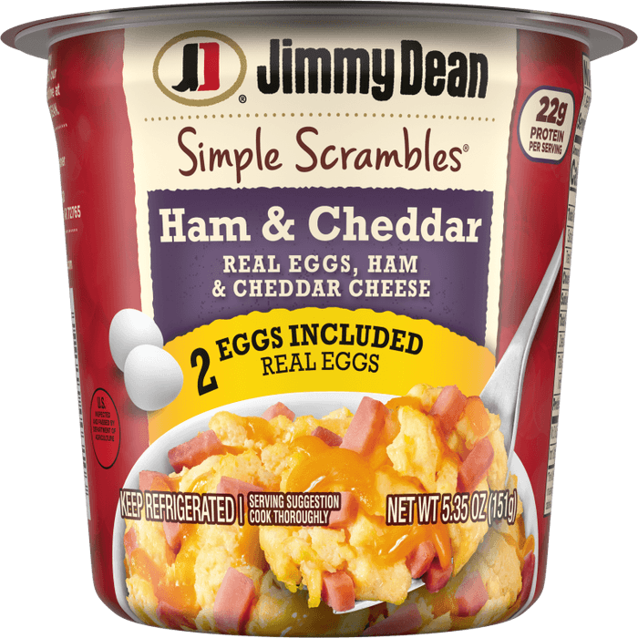 Jimmy Dean Ham & Cheddar Simple Scrambles