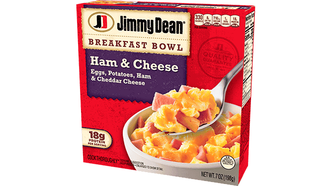 Ham & Cheese Breakfast Bowl