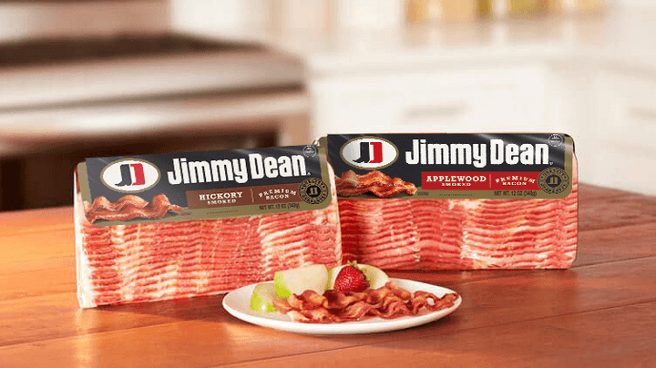 who makes jimmy dean bacon