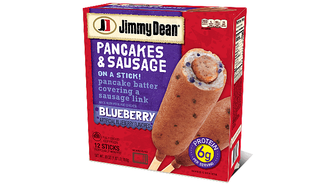 Blueberry Pancakes and Sausage On a Stick | Jimmy Dean® Brand
