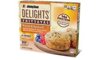 Delights Bacon & Spinach Frittata | Jimmy Dean® Brand