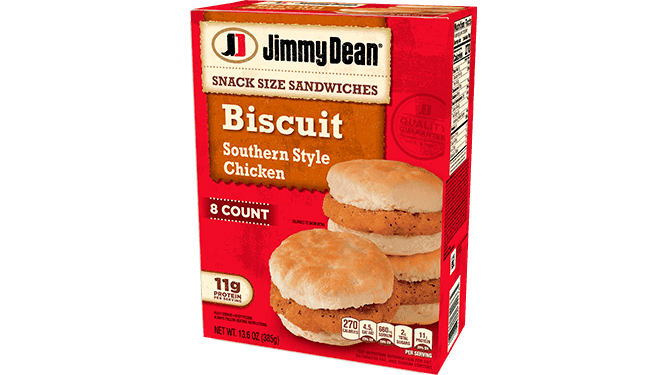 Jimmy Dean Mini-Biscuit de Pollo Estilo Sureno  