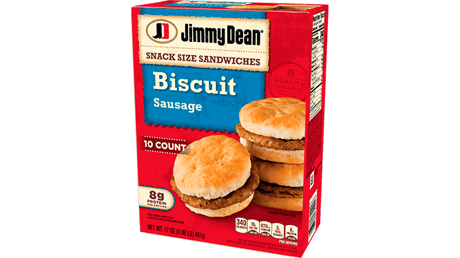 Sausage Biscuit Snack Size Sandwiches
