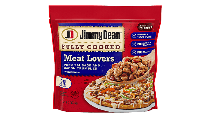 Jimmy Dean Fully Cooked Meat Lovers Pork Sausage and Bacon Crumbles