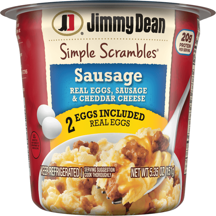 Jimmy Dean Sausage Simple Scrambles