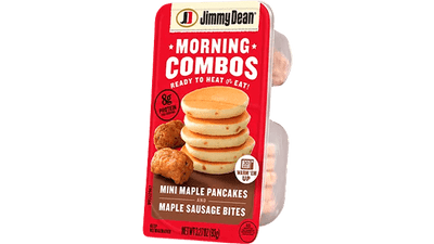 Mini Maple Pancakes and Maple Sausage Bites Morning Combos