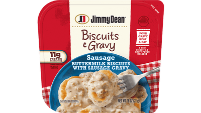 Biscuits & Gravy Buttermilk Biscuits with Sausage Gravy