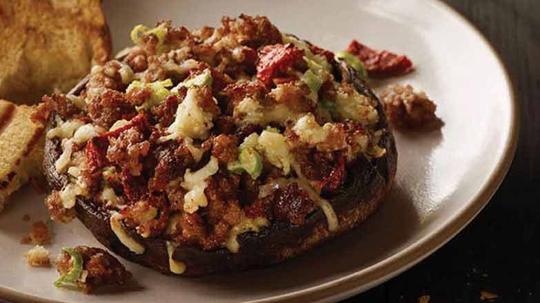 Sausage Stuffed Portobello Mushrooms | Jimmy Dean® Brand