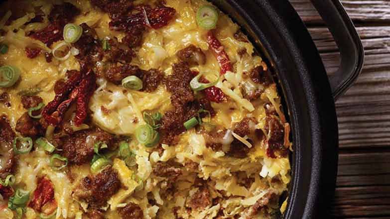 Sausage Breakfast Casserole: Slow Cooker Recipe | Jimmy Dean® Brand