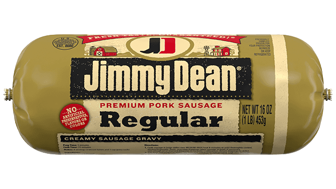 Jimmy Dean Premium Pork Regular Breakfast Sausage Roll