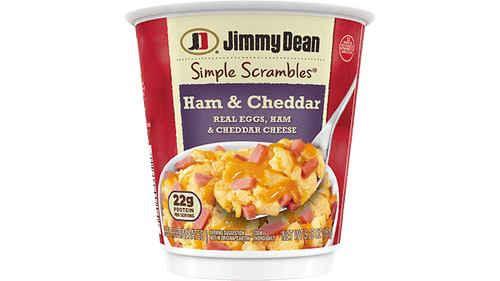 Ham & Cheddar Simple Scrambles