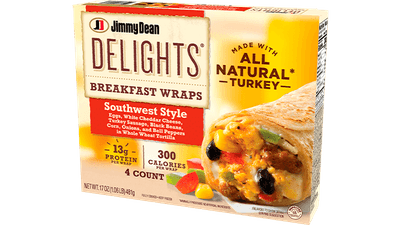 Delights Southwest Style Breakfast Wraps