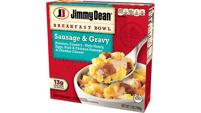 Sausage & Gravy Breakfast Bowl